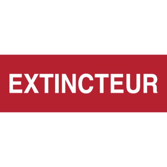 Panneau Extincteur