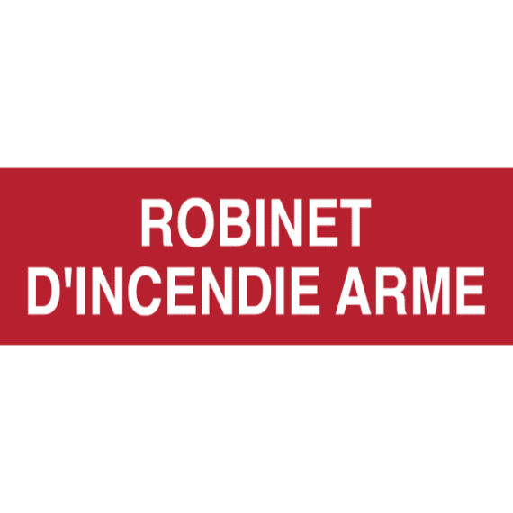 Panneau Robinet d'Incendie Armé (RIA)
