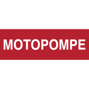 Panneau Motopompe