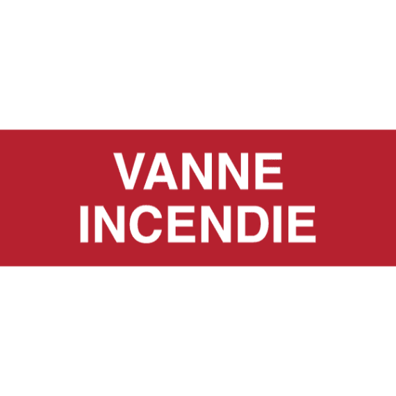 Panneau Vanne Incendie