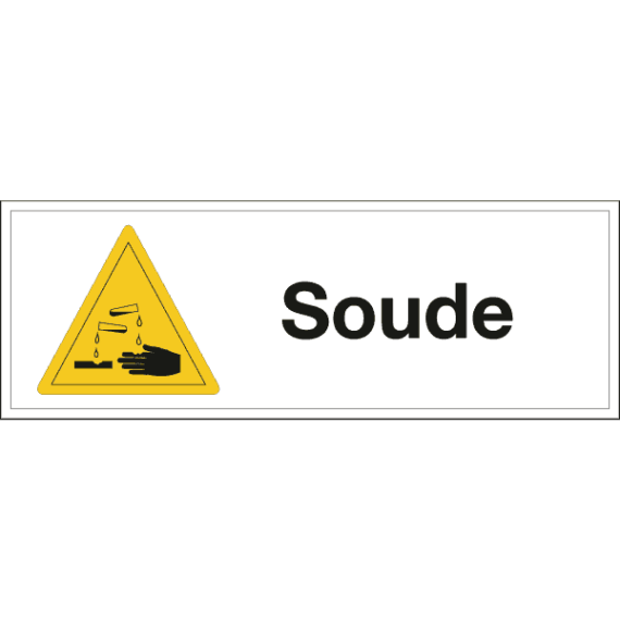 Panneau Danger Soude