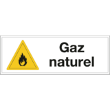 Panneau Danger Gaz Naturel