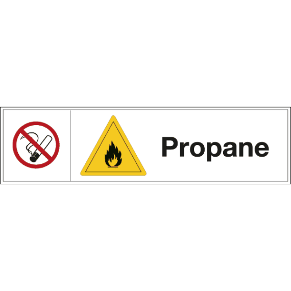 Panneau Propane - Interdiction de Fumer