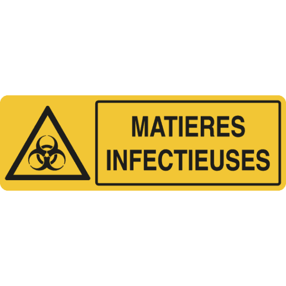 Panneau Matières Infectieuses