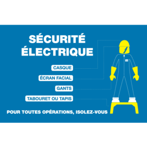 Panneau Sécurité Électrique - Protection EPI