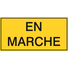 Panneau En Marche