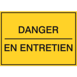 Panneau Danger En Entretien