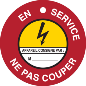 Panneau En Service Ne Pas Couper