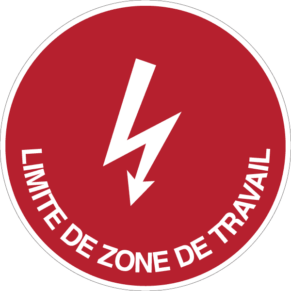 Panneau Limite de Zone de Travail