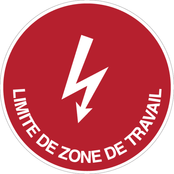 Panneau Limite de Zone de Travail