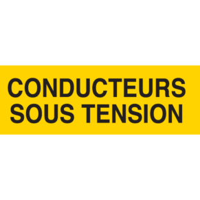 Panneau Conducteurs Sous Tension