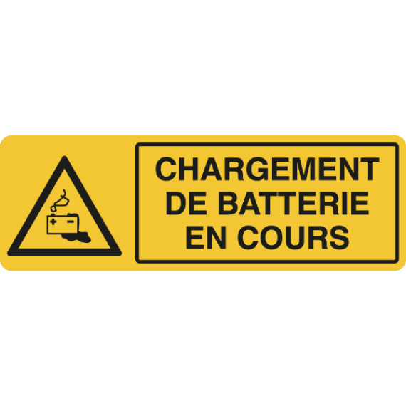 Panneau Chargement de Batterie en Cours