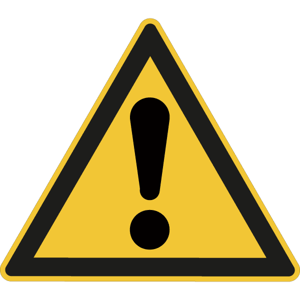Panneau Triangle Attention | pltech.my