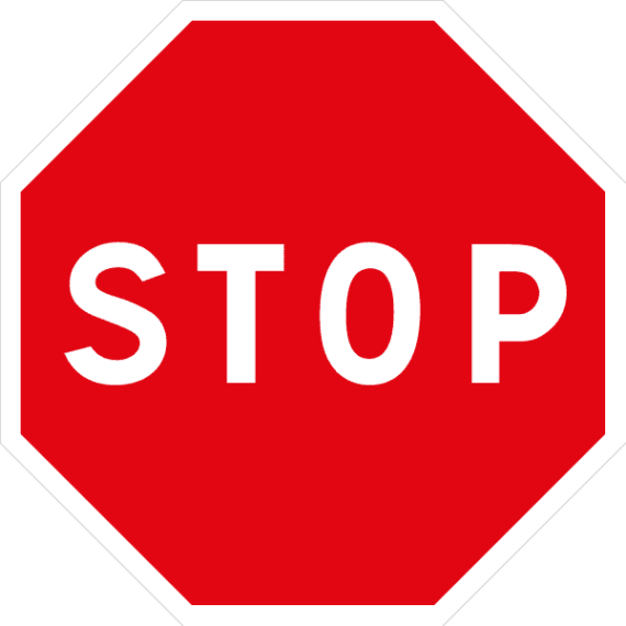 Panneau Stop