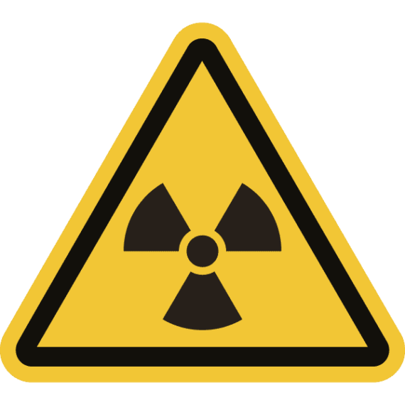 Panneau Triangle Radioactivité