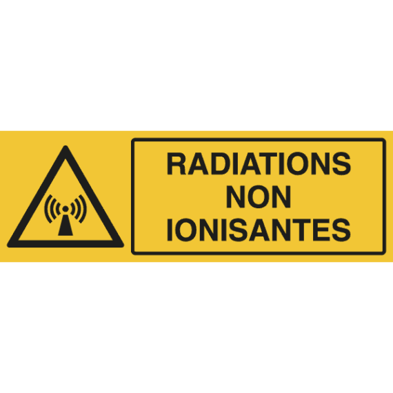 Panneau + Picto Radiations Non Ionisantes