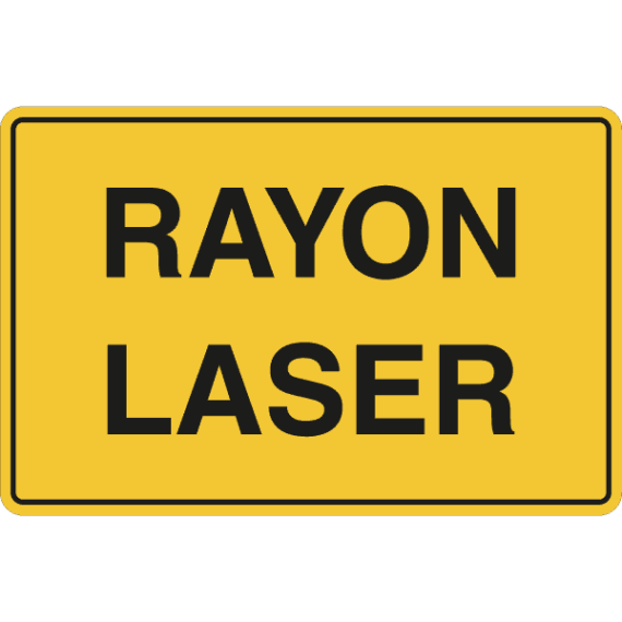 Panneau Rayon Laser