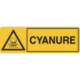 Panneau Danger Cyanure