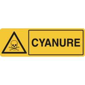 Panneau Danger Cyanure