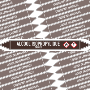 Marqueur Tuyauterie ALCOOL ISOPROPYLIQUE