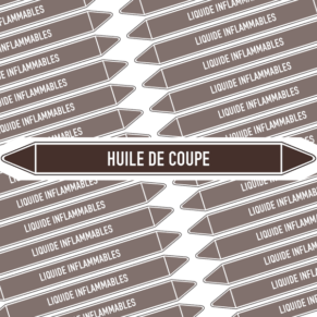 Marqueur Tuyauterie HUILE DE COUPE