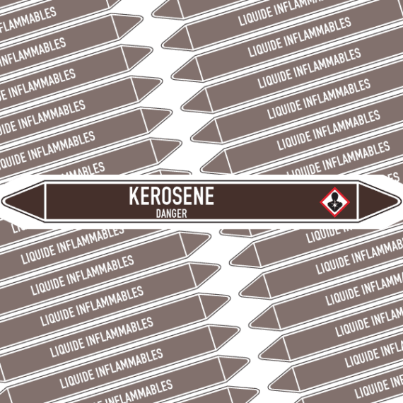 Marqueur Tuyauterie KÉROSÈNE