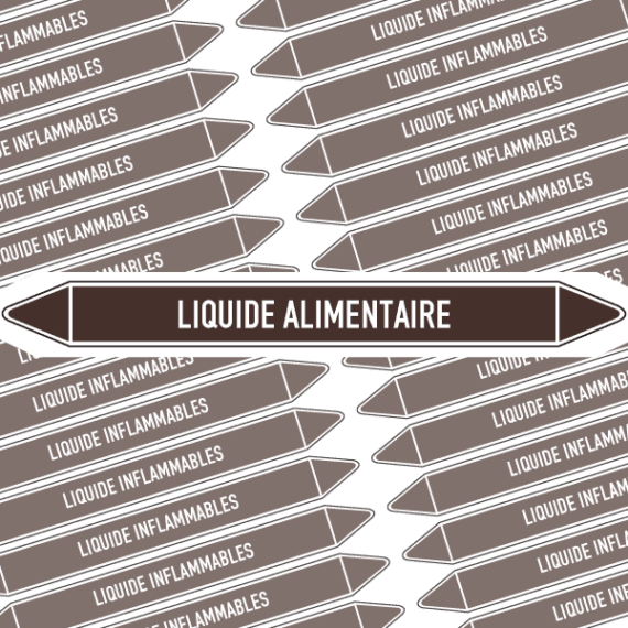 Marqueur Tuyauterie LIQUIDE ALIMENTAIRE