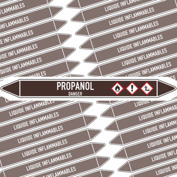 Marqueur Tuyauterie PROPANOL