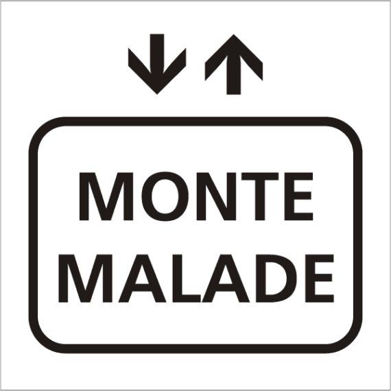 Pictogramme Monte Malade - Gamme Basic
