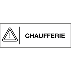 Pictogramme Chaufferie - Gamme Glossy
