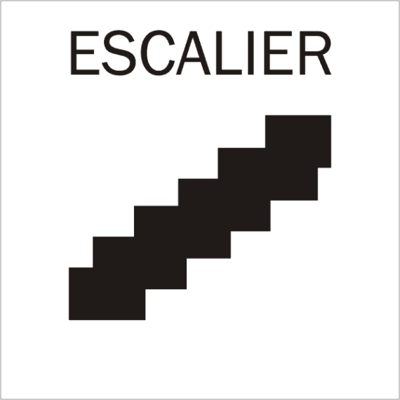 Pictogramme Escalier - Gamme Basic