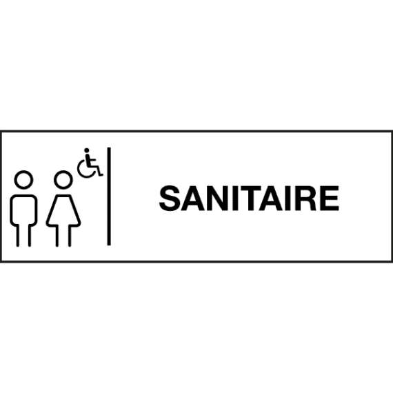 Pictogramme Sanitaire - Gamme Glossy