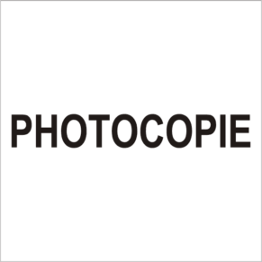 Pictogramme Photocopie - Gamme Basic