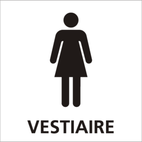 Pictogramme Vestiaire Femme - Gamme Basic