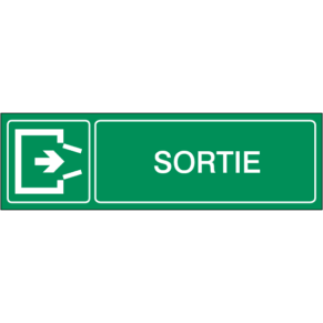 Pictogramme Sortie - Gamme Secure