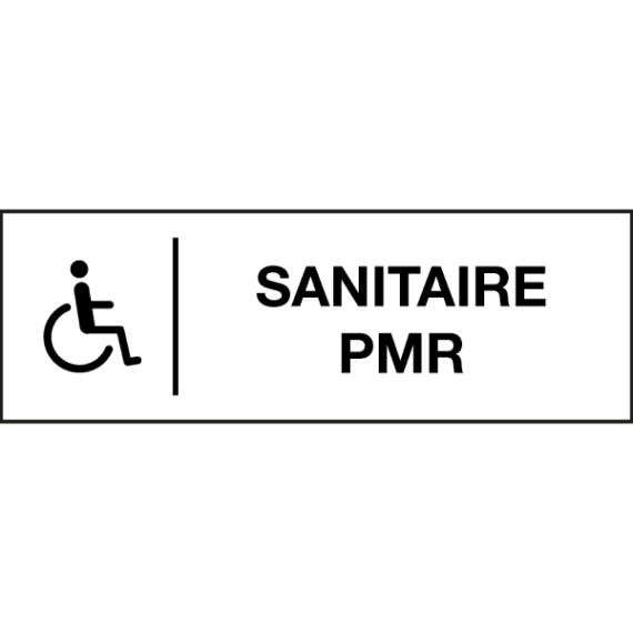 Pictogramme Sanitaire PMR - Gamme Glossy