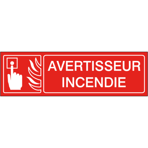 Pictogramme Avertisseur Incendie - Gamme Secure