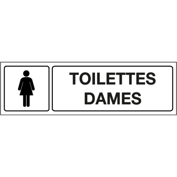 Pictogramme Toilettes Dames - Gamme Secure