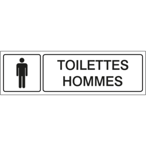Pictogramme Toilettes Hommes - Gamme Secure