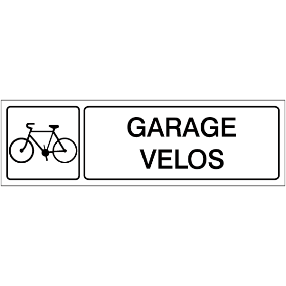 Pictogramme Garage Vélos - Gamme Secure