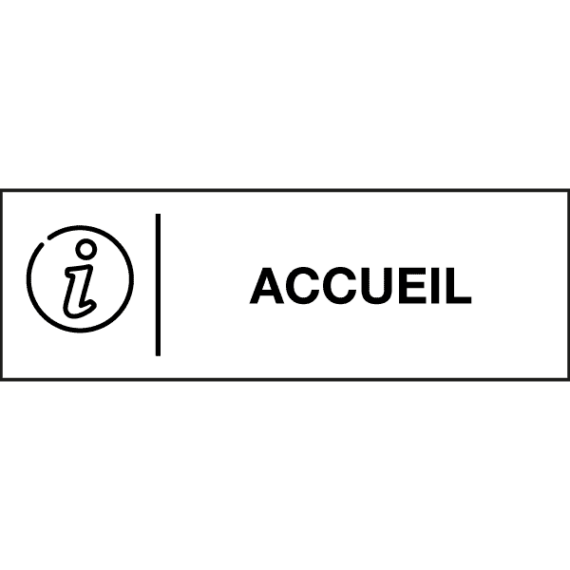 Pictogramme Accueil - Gamme Glossy