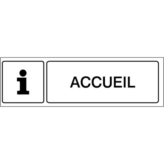 Pictogramme Accueil - Gamme Secure