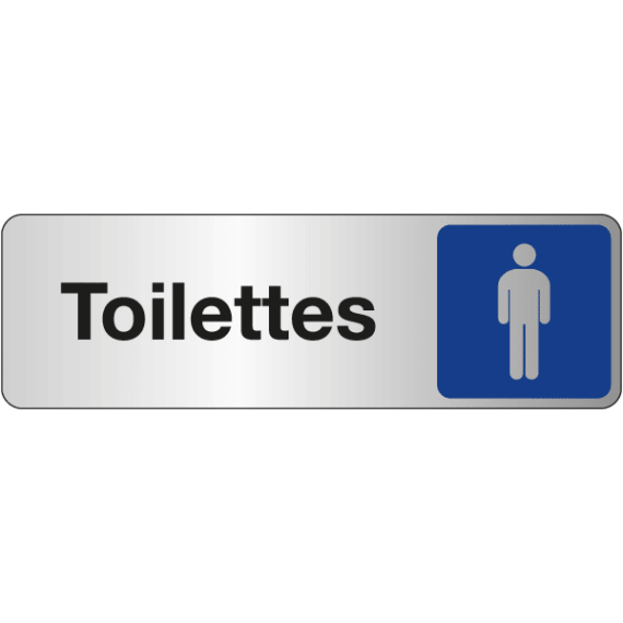 Pictogramme Toilettes Homme - Gamme Simple