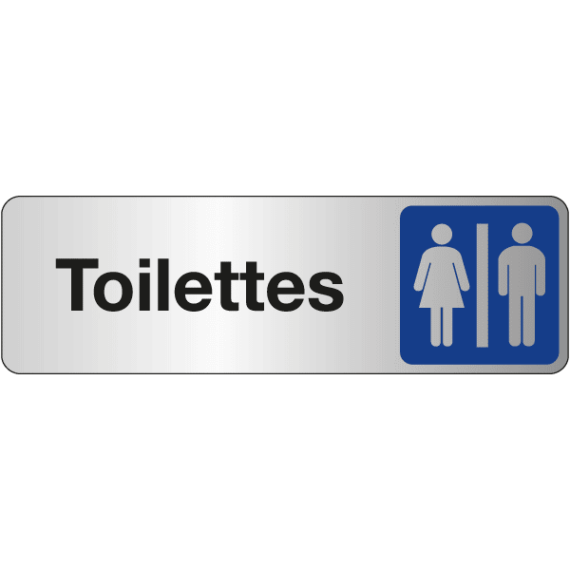 Pictogramme Toilettes Mixtes - Gamme Simple