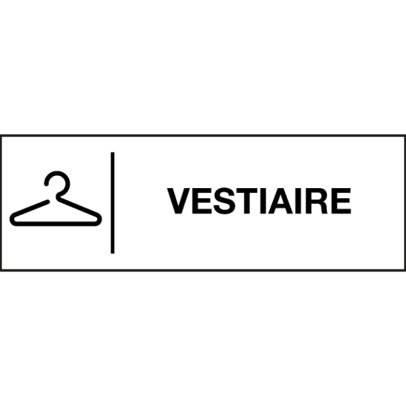 Pictogramme Vestiaire - Gamme Glossy