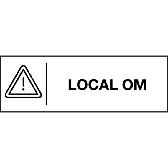 Pictogramme Local OM - Gamme Glossy