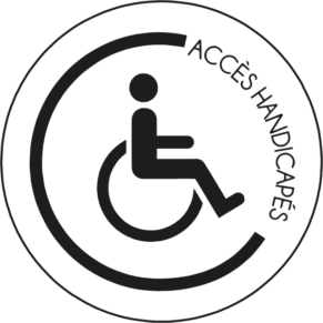 Pictogramme Accès Handicapés - Gamme Circle