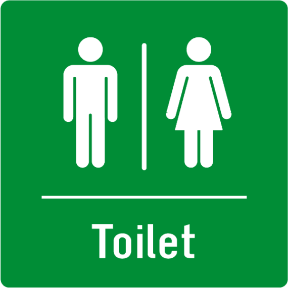 Pictogramme Toilet - Gamme Colors