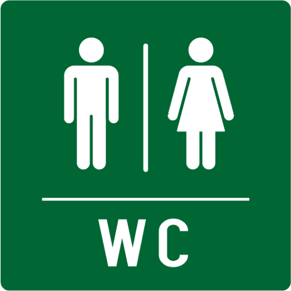 Pictogramme WC - Gamme Colors