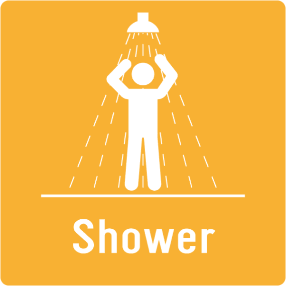 Pictogramme Shower - Gamme Colors